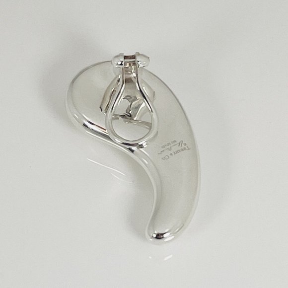 Tiffany & Co Large Clip-on Teardrop Earring by Elsa Peretti Single Replacement - Picture 2 of 4